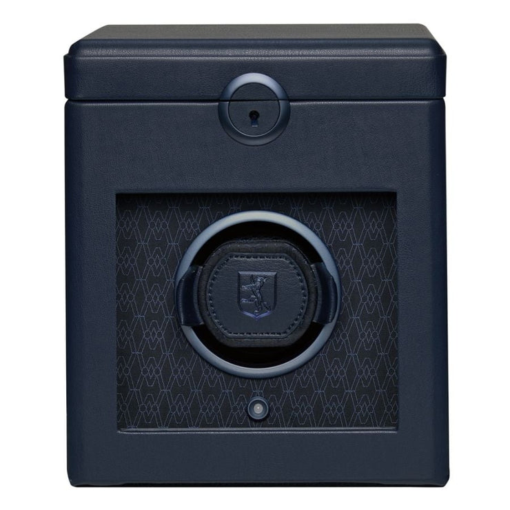 Earth Single Watch Winder - MIDNIGHT BLUE