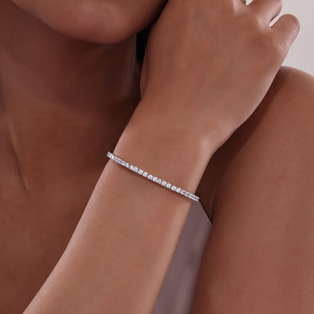 LAFONN - FLEXIBLE TENNIS BANGLE BRACELET