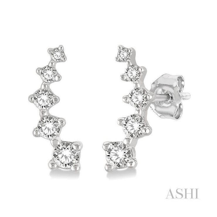 ASHI - PETITE CLIMBER STUD EARRINGS