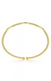 GABRIEL & CO - GOLD BANGLE BRACELET