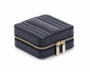 WOLF - "Maria" Square Zip Jewelry Case - Navy