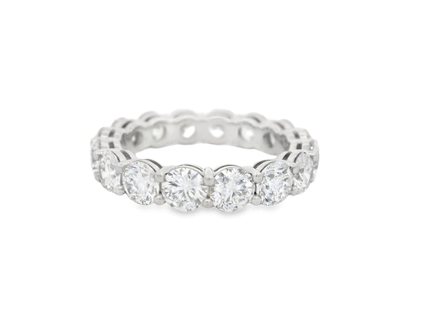 3.90 CTW ROUND LAB DIAMOND ETERNITY BAND