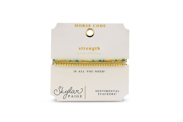 Skylar Paige - STRENGTH - Sentimental Stackers Bracelet