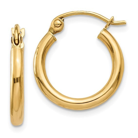 Gold Hoop Earring