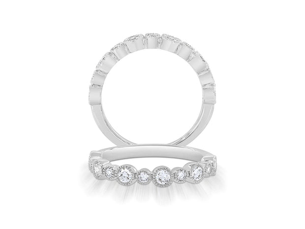 DIAMOND WEDDING BAND - 0.50 TCW