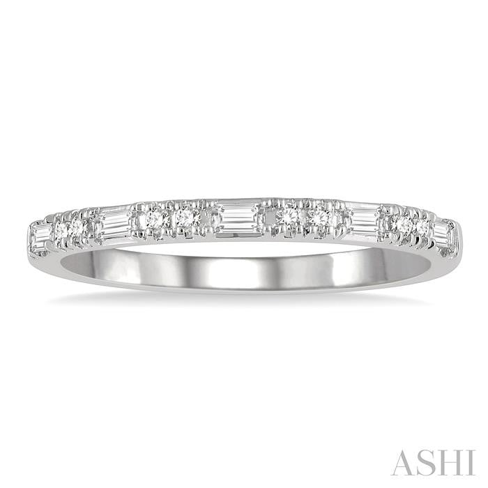 ASHI - ROUND & BAGUETTE DIAMOND BAND