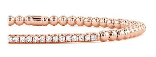 ASHI COUTURE - DIAMOND BAR STRETCH BRACELET