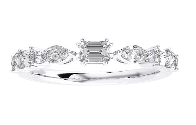 VARIOUS SHAPES DIAMOND RING