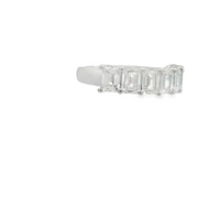 DIAMOND BAND - 2 CT EMERALD CUT