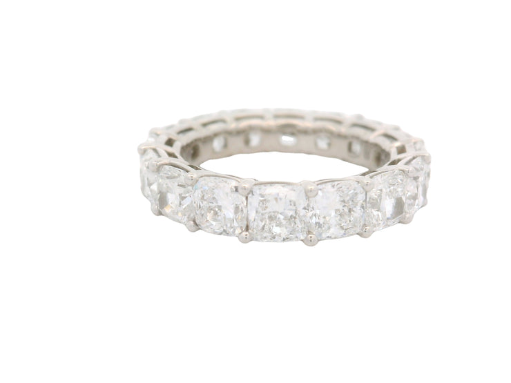 6.85 CTW OVAL LAB DIAMOND ETERNITY BAND