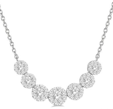 ASHI - LOVEBRIGHT DIAMOND SMILE NECKLACE