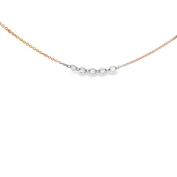 FLOATING DIAMOND NECKLACE