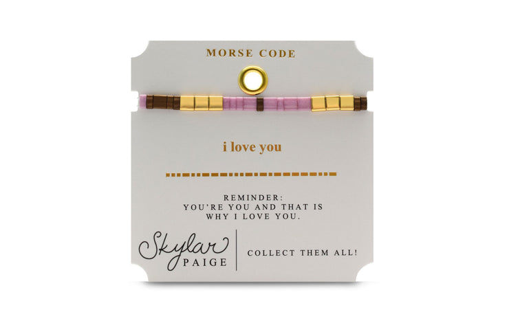 SKYLAR PAIGE "I LOVE YOU" BRACELET