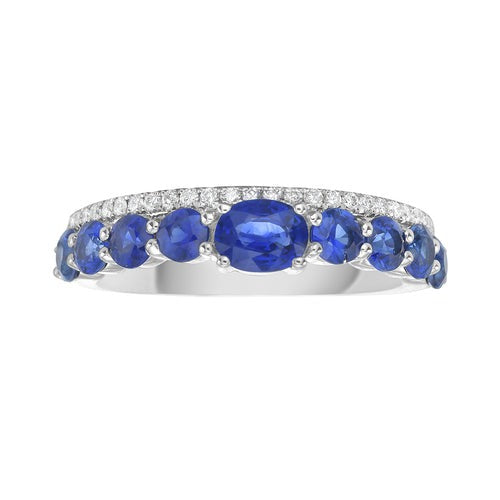 SAPPHIRE & DIAMOND RING