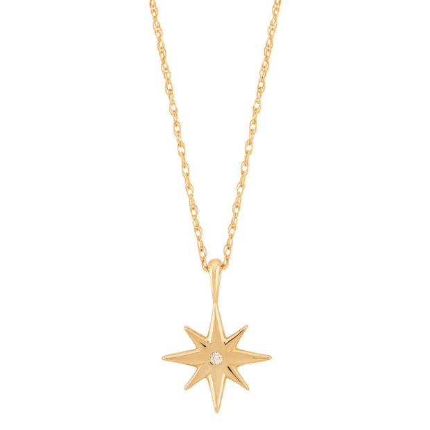 DIAMOND STARBURST PENDANT