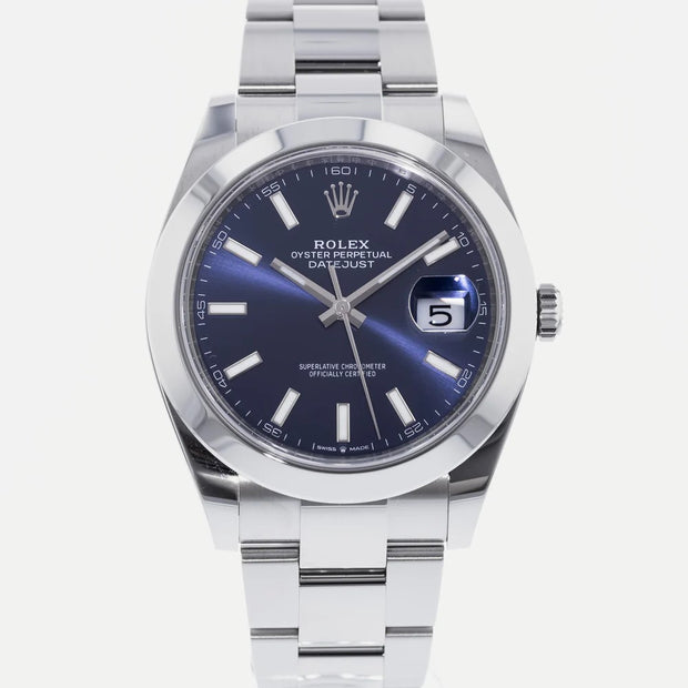 Rolex Datejust - Blue Dial