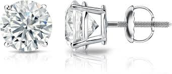 Diamond Stud Earrings - 2 3/4 Ct