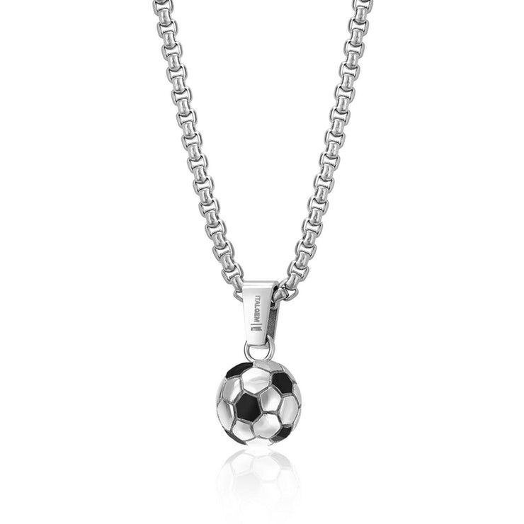 ITALGEM STEEL - SOCCER BALL PENDANT