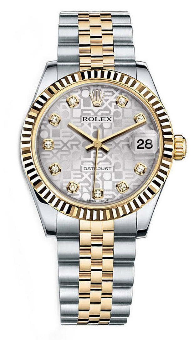 1995 ROLEX DATEJUST, DIAMOND COMPUTER DIAL