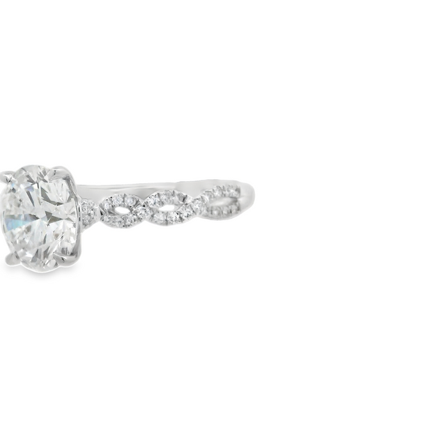 DIAMOND ENGAGEMENT RING – 3 CT ROUND CENTER