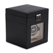 WOLF - Palermo Single Watch Winder With Jewelry Storage