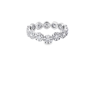 DIAMOND HALO CONTOUR BAND