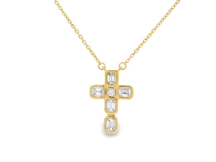 Diamond Cross Pendant