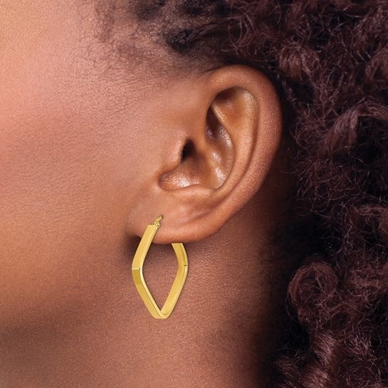 Gold Hoop Earring