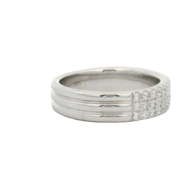 Diamond Wedding Bands  -  Women'