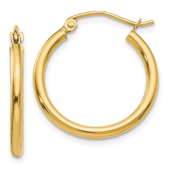 Gold Hoop Earring