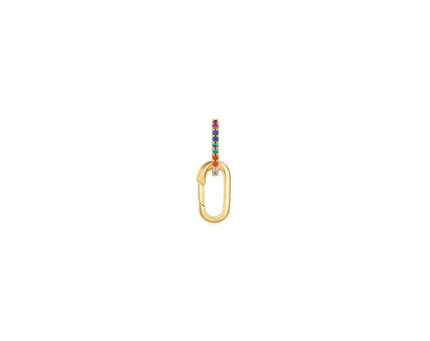 ANIA HAIE - GOLD PLATED RAINBOW CHARM CONNECTOR