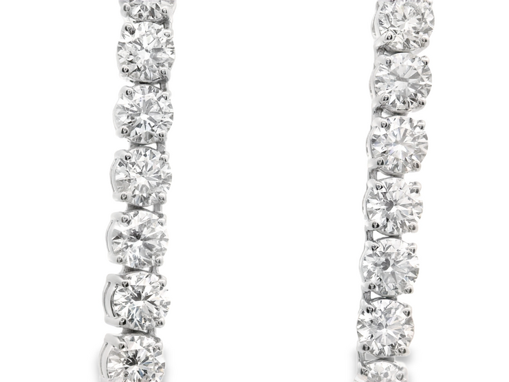 DIAMOND TENNIS NECKLACE - 27 3/4 CT