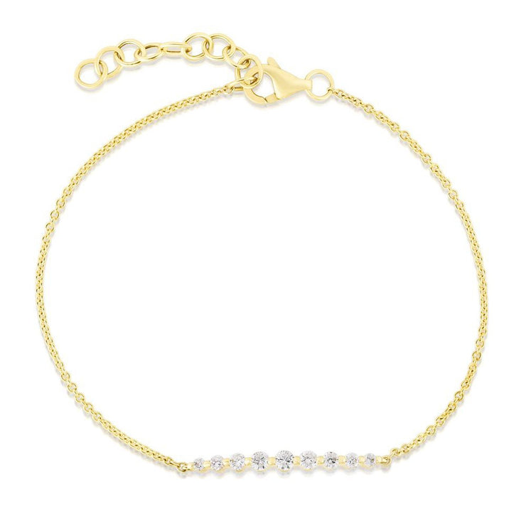 URBAETIS - DIAMOND BAR BRACELET