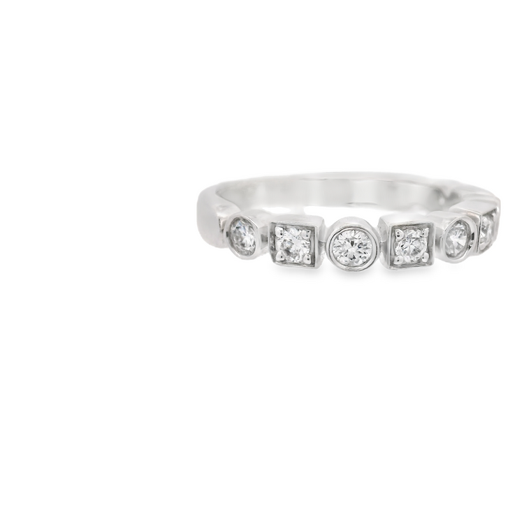 DIAMOND WEDDING BAND - 1/2 CT