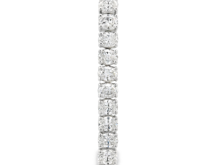 OVAL DIAMOND TENNIS BRACELET - 6 CT