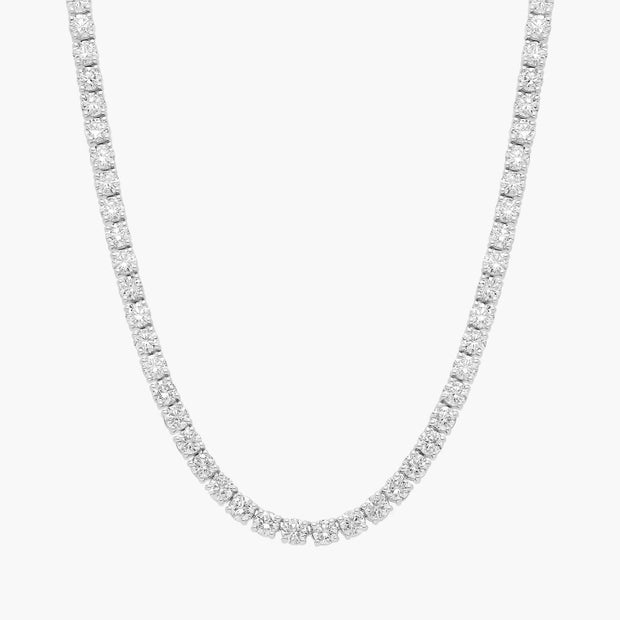 Diamond Tennis Necklace - 14 Ct