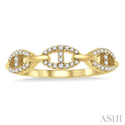 ASHI - ANCHOR LINK DIAMOND BAND