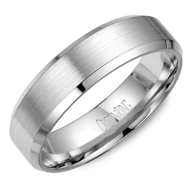 CROWN RING - MENS BAND