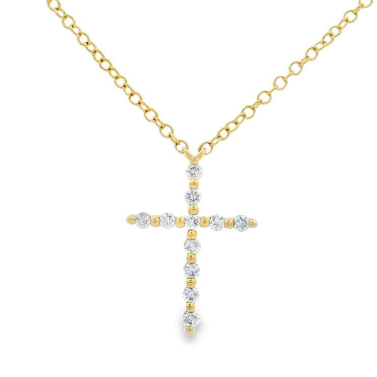 DIAMOND CROSS PENDANT