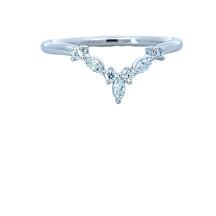 Diamond Wedding Bands  -  Women'