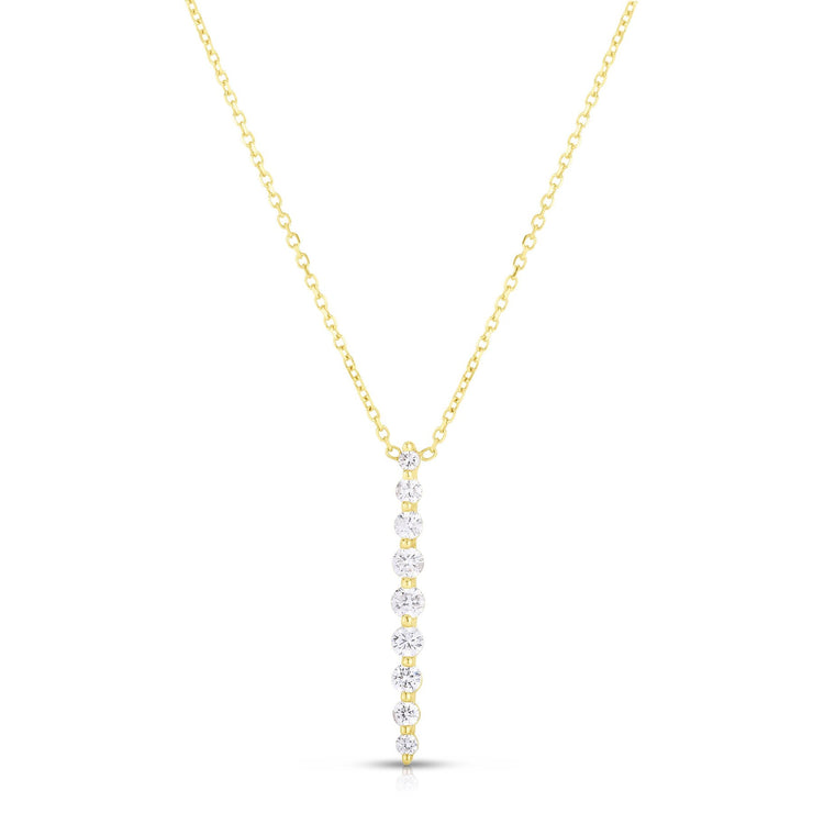 URBAETIS - DIAMOND VERTICAL BAR PENDANT