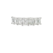 DIAMOND BAND - 2 CT EMERALD CUT