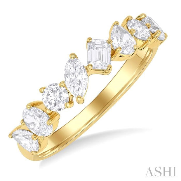 ASHI - VARIOUS SHAPES DIAMOND BAND