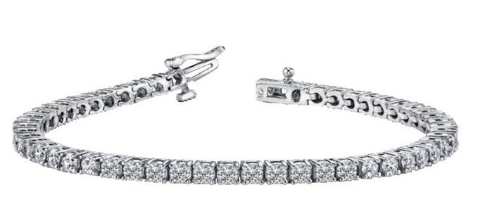 DIAMOND TENNIS BRACELET - 9 1/2 CT