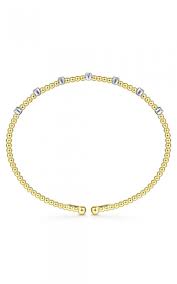 GABRIEL & CO - STATIONED DIAMOND BANGLE BRACELET