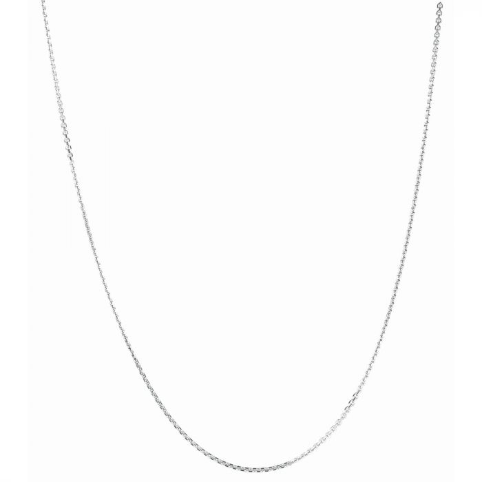 STERLING SILVER CABLE CHAIN 18"