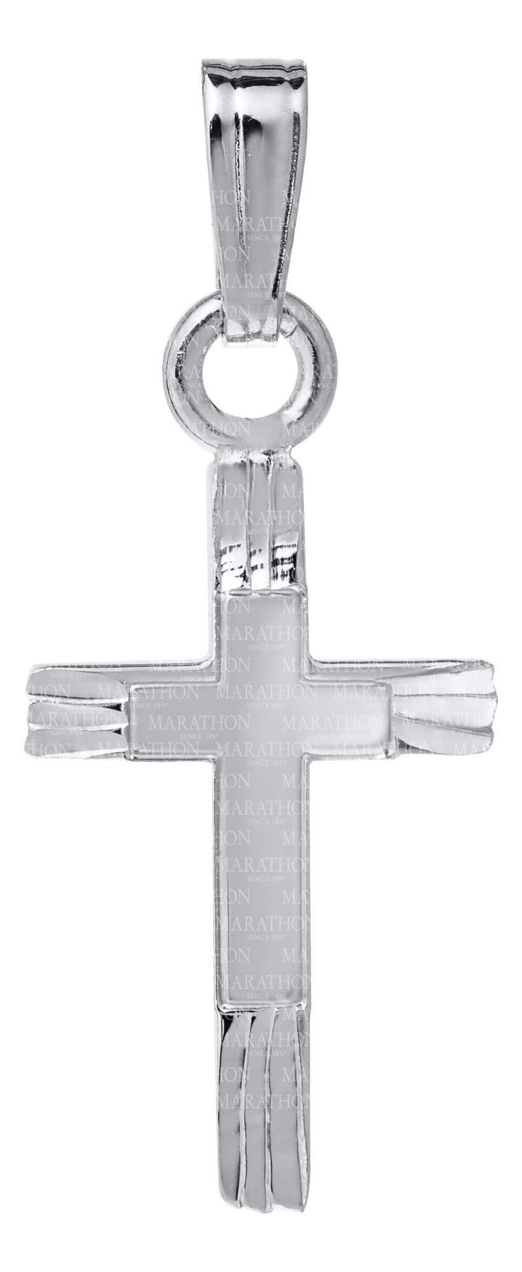 STERLING SILVER CROSS NECKLACE