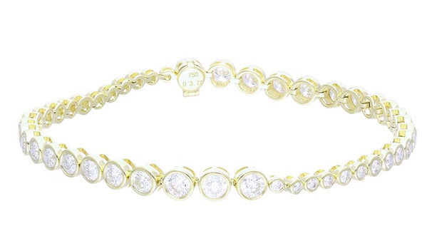 GRADUATED DIAMOND TENNIS BRACELET