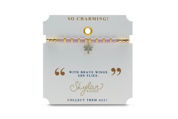 Skylar Paige - So Charming - Bead It! Dragonfly Bracelet