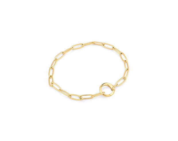 ANIA HAIE - GOLD PLATED CHARM BRACELET